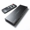 SW-UHD41RSL / 4入力1出力HDMI切替器（4K対応/シームレス切替/リモコン付き）