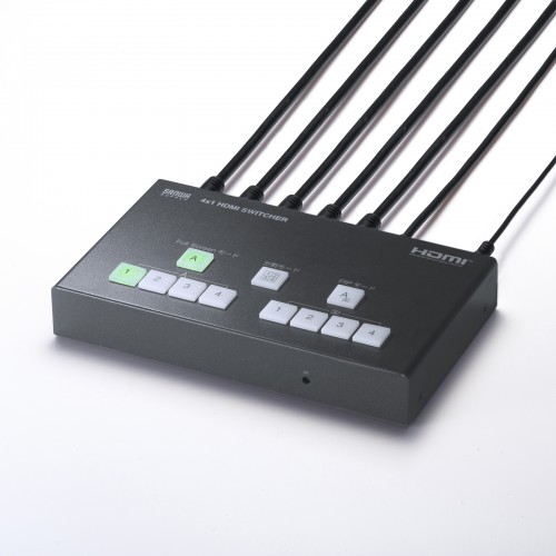 SW-UHD41UVC / 4入力1出力HDMIスイッチャー（4K対応/画面分割/キャプチャ機能付き）