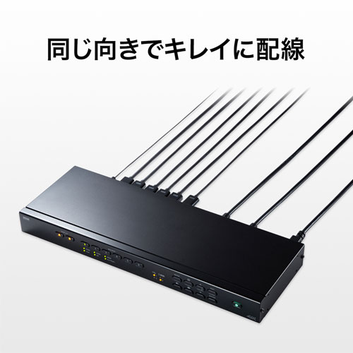 SW-UHD62MLT / マルチ入力対応6入力2出力HDMIマトリックス切替器