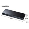 SW-UHD62MLT マルチ入力対応6入力2出力HDMIマトリックス切替器 SW-UHD62MLT / マルチ入力対応6入力2出力HDMIマトリックス切替器