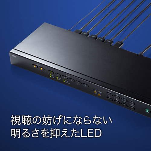 SW-UHD62MLT / マルチ入力対応6入力2出力HDMIマトリックス切替器