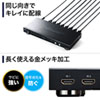 SW-UHD62N HDMI切替器(6入力2出力・マトリックス切替機能付き) SW-UHD62N / HDMI切替器(6入力2出力・マトリックス切替機能付き)