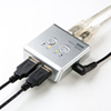 SW-US22HN / USB2.0ハブ付き手動切替器（2回路）