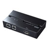 SW-US22MG 磁石付きUSB2.0手動切替器(2回路) SW-US22MG / 磁石付きUSB2.0手動切替器(2回路)