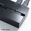 SW-US22MG 磁石付きUSB2.0手動切替器(2回路) SW-US22MG / 磁石付きUSB2.0手動切替器(2回路)
