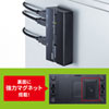 SW-US22MG 磁石付きUSB2.0手動切替器(2回路) SW-US22MG / 磁石付きUSB2.0手動切替器(2回路)