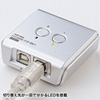 SW-US22N USB2.0手動切替器(2回路) SW-US22N / USB2.0手動切替器(2回路)