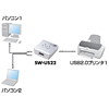 SW-US22 / USB2.0手動切替器（2:1)