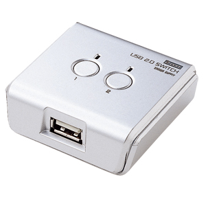 SW-US22 / USB2.0手動切替器（2:1)