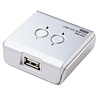 SW-US22 USB2.0手動切替器(2:1) SW-US22 / USB2.0手動切替器(2:1)