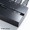 SW-US24MG 磁石付きUSB2.0手動切替器(4回路) SW-US24MG / 磁石付きUSB2.0手動切替器(4回路)