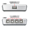 SW-US24N USB2.0手動切替器(4回路) SW-US24N / USB2.0手動切替器(4回路)