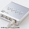 SW-US24N / USB2.0手動切替器（4回路）