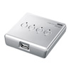 SW-US24N USB2.0手動切替器(4回路) SW-US24N / USB2.0手動切替器(4回路)