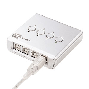 SW-US24 / USB2.0手動切替器（4:1）