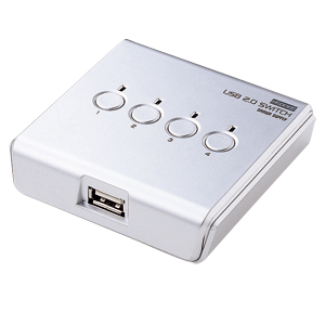 SW-US24 / USB2.0手動切替器(4:1)