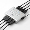 SW-US44HN USB2.0ハブ付き手動切替器(4回路) SW-US44HN / USB2.0ハブ付き手動切替器(4回路)