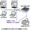 SW-USB41SV USB切替器(シルバー) SW-USB41SV / USB切替器(シルバー)