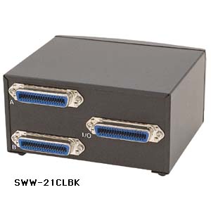 SWW-21VLBK / VGA切替器(ブラック)