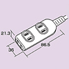 TAP-1W2 / シンプルタップ（2m）