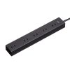 TAP-2210-5BK 電源タップ 2P 10個口 強力ネオジムマグネット シャッター付 TAP-2210-5BK / 電源タップ 2P 10個口 強力ネオジムマグネット シャッター付