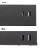 TAP-2210-2BK 電源タップ 2P 10個口 強力ネオジムマグネット シャッター付 TAP-2210-2BK / 電源タップ 2P 10個口 強力ネオジムマグネット シャッター付