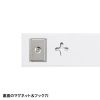 TAP-2210-1W / 電源タップ 2P 10個口　強力ネオジムマグネット　シャッター付