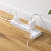 TAP-2210-3W 電源タップ 2P 10個口 強力ネオジムマグネット シャッター付 TAP-2210-3W / 電源タップ 2P 10個口 強力ネオジムマグネット シャッター付