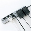 TAP-2531ES セイフティータップ(ACアダプタ対応・2P・5個口・2m・シルバー) TAP-2531ES / セイフティータップ(ACアダプタ対応・2P・5個口・2m・シルバー)
