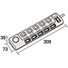 TAP-255WSV 省エネタップ(シルバー) TAP-255WSV / 省エネタップ(シルバー)