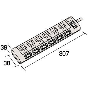 TAP-266ECOSV / 省エネタップ(シルバー)