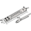 TAP-2712SP / 雷ガードタップ（RJ-11×2、RJ45×2）
