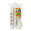 TAP-34MG-3 電源タップ(3P・4個口・3m) TAP-34MG-3 / 電源タップ(3P・4個口・3m)