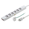 TAP-36MG-5 電源タップ(3P・6個口・5m) TAP-36MG-5 / 電源タップ(3P・6個口・5m)