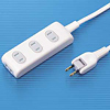 TAP-45TSH シャッタータップ(4個口・5m) TAP-45TSH / シャッタータップ(4個口・5m)
