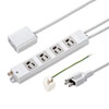 TAP-5433MGN2-5 手元スイッチ付き抜け止めタップ(3P・4個口・5m) TAP-5433MGN2-5 / 手元スイッチ付き抜け止めタップ(3P・4個口・5m)