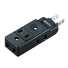 TAP-AC10BK スイングミニタップ(2P・4個口・ブラック) TAP-AC10BK / スイングミニタップ(2P・4個口・ブラック)