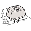 TAP-AC6CBL / スケルトントリプルタップ(クリアブルー)