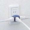 TAP-AC6CBL スケルトントリプルタップ(クリアブルー) TAP-AC6CBL / スケルトントリプルタップ(クリアブルー)