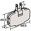 TAP-AC7CBL スケルトン平トリプルタップ(クリアブルー) TAP-AC7CBL / スケルトン平トリプルタップ(クリアブルー)