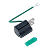 TAP-AD1BKN 3P→2P変換アダプタ(3P・1個口・ブラック) TAP-AD1BKN / 3P→2P変換アダプタ(3P・1個口・ブラック)