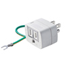 TAP-AD7T 3P→2P変換変換アダプタ(トラッキング火災予防機能付き) TAP-AD7T / 3P→2P変換変換アダプタ(トラッキング火災予防機能付き)
