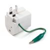 TAP-ADSP2W 雷ガード、温度&電流ヒューズ内蔵アダプタ TAP-ADSP2W / 雷ガード、温度&電流ヒューズ内蔵アダプタ