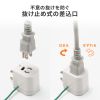 TAP-ADSP2W 雷ガード、温度&電流ヒューズ内蔵アダプタ TAP-ADSP2W / 雷ガード、温度&電流ヒューズ内蔵アダプタ