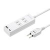 TAP-B101UC-2W USB充電機能付きタップ Type-C搭載(2P・2個口・2m) TAP-B101UC-2W / USB充電機能付きタップ Type-C搭載(2P・2個口・2m)
