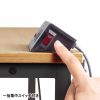 TAP-B105U-3BKN クランプ固定式タップ(ブラック) TAP-B105U-3BKN / クランプ固定式タップ(ブラック)