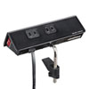 TAP-B105U-3BK USB充電ポート付き便利タップ(クランプ固定式)ブラック TAP-B105U-3BK / USB充電ポート付き便利タップ(クランプ固定式)ブラック
