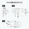 TAP-B105U-3WN クランプ固定式タップ(ホワイト) TAP-B105U-3WN / クランプ固定式タップ(ホワイト)