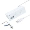 TAP-B105U-3WN クランプ固定式タップ(ホワイト) TAP-B105U-3WN / クランプ固定式タップ(ホワイト)