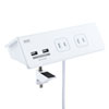 TAP-B105U-3W USB充電ポート付き便利タップ(クランプ固定式) TAP-B105U-3W / USB充電ポート付き便利タップ(クランプ固定式)